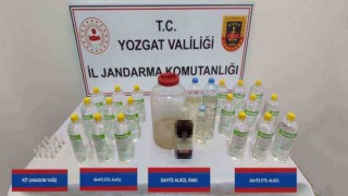 Yozgatta sahte içki operasyonunda 1 kişi gözaltına alındı