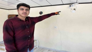 Yüksekovalı genç depreme duyarlı alarm cihazı yaptı