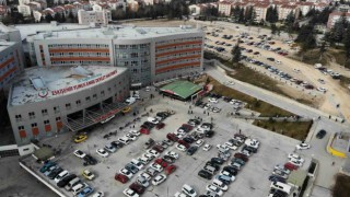 Yunus Emre Devlet Hastanesinin otopark kapasitesi 2 katına çıkarıldı