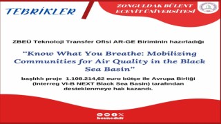 ZBEÜ Teknoloji Transfer Ofisi AR-GE Biriminin Projesine ABden destek