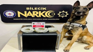 Zehir tacirleri narkotik köpeğinden kaçamadı