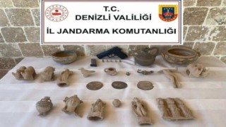 23 parça tarihi eserle yakalandı