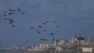 ABD ve Ürdün, Gazzeye havadan yardım operasyonu düzenledi