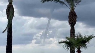 Alanyada bir hortum daha görüldü