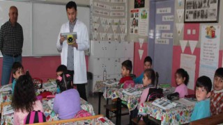 Alaşehirli öğrencilere göz taraması