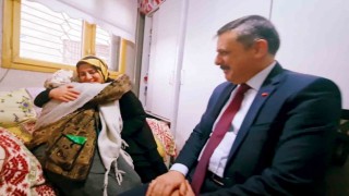 Aliye Nineden Vali Çiftçiye iadeiziyaret
