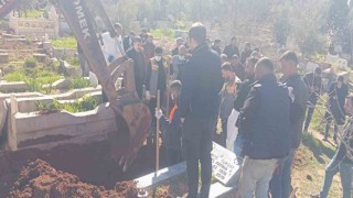 Almanyadaki cinayet şüphesi Mardinde mezar açtırdı