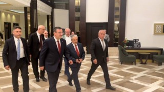 ALTSO Başkanı Erdemden, Cumhurbaşkanı Yardımcısı Cevdet Yılmaza Alanya brifingi