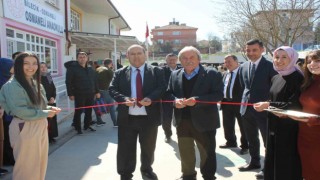 Anaokulu öğrencilerin hazırladığı açık hava sergisi