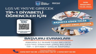 Ankara'da Tip-1 Diyabetli Öğrencilere Sensör Desteği