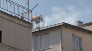 Apartmanda baca yangını korkuttu