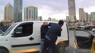 Ataşehirde trafik tartışması kavgaya dönüştü