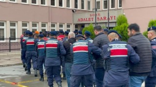 Aydında Mahzen-5 operasyonunda gözaltına alınan 18 şüpheli adliyeye sevk edildi