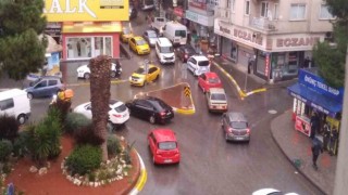 Aydında sağanak yağış etkili oluyor
