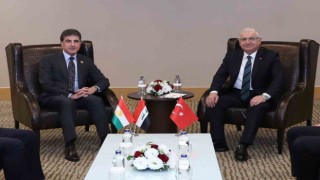 Bakan Güler, IKBY Başkanı Barzani ile bir araya geldi