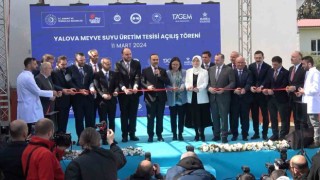 Bakan Kacır, Yalova Meyve Suyu Üretim Merkezini açtı