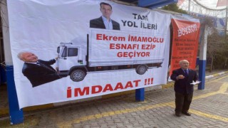 Balıkçı Kenandan İmamoğluna dikkat çeken afişli tepki