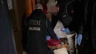 Balıkesirde terör operasyonu