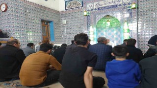Başkalede Ramazan ayının ilk teravih namazı kılındı
