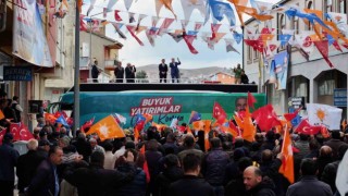 Başkan Altay, AK Parti Milletvekili Akyürekle birlikte Hüyükte vatandaşlarla buluştu