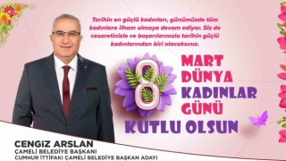 Başkan Arslan; “Kadınlarımız ailenin ve toplumun merkezindedir”