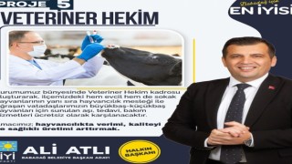 Başkan Atlı belediyede veteriner hekim kadrosu kuracak