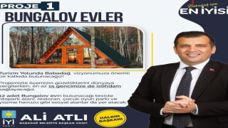 Başkan Atlıdan Babadağda ses getirecek Bungalov Evler projesi