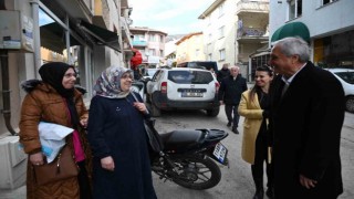 Başkan Bakkalcıoğlu esnaf ziyaretlerine devam ediyor