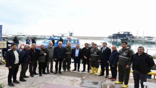 Başkan Böcek, Denizimizi koruyup, denizcilerimizi destekleyeceğiz