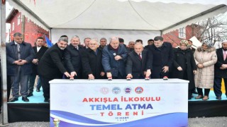 Başkan Büyükkılıç, Akkışla İlkokulu Temel Atma Törenine katıldı