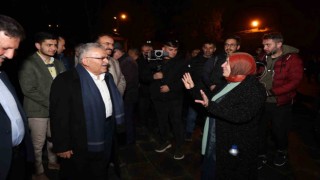 Başkan Büyükkılıça İncesuda meşaleli, coşkulu karşılama