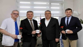 Başkan Çerçi Tıp Bayramında sağlık çalışanlarını unutmadı