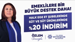 Başkan Çerçioğlundan emekliye bir destek daha