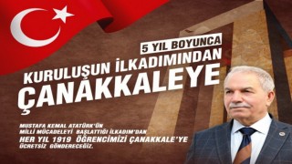 Başkan Demirtaş: “Her yıl 1919 gencimizi Çanakkaleye ücretsiz göndereceğiz”