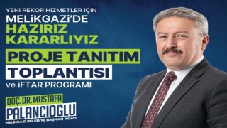 Başkan Palancıoğlu projelerini tanıtacak