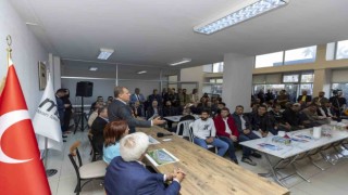 Başkan Seçer, tekstilcilerle bir araya geldi