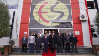 Başkanlardan Eskişehirspor kulübüne ziyaret