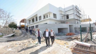 Bayraklının yeni kültür merkezi ve anaokulunda sona gelindi