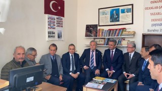 Belediye Başkan Adayı Çenet’ten OŞYAD’a ziyaret