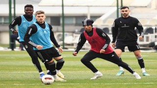 Beşiktaş, Galatasaray maçı hazırlıklarını sürdürdü