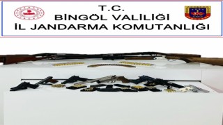 Bingölde silah kaçakçılığı operasyonu: 1 gözaltı