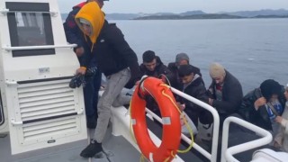 Bodrumda 100 düzensiz göçmen karaya çıkarıldı