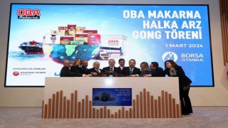 Borsa İstanbulda gong Oba Makarna için çaldı