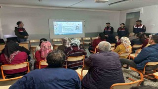 Bozdoğanda Jandarmadan 47 vatandaşa bilgilendirme
