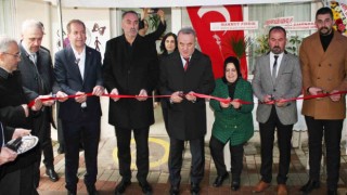 Bozüyükte el sanatları sergisi açıldı