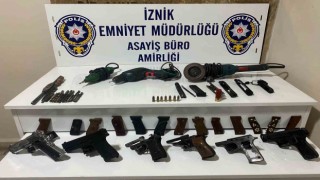 Bursada kaçak silah imalatı yapan kişi tutuklandı