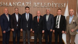 Bursaspor Kulübü, Mustafa Dündarı ziyaret etti