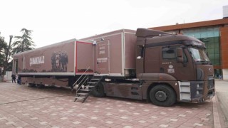 Çanakkale Savaşları Mobil Müze Tırı Pazaryerinde