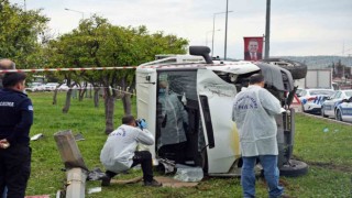 Ceza infaz koruma aracı devrildi: 1 ölü, 1 yaralı