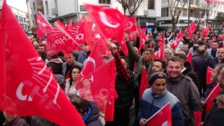 CHP Genel Başkanı Özel, Uşak adayları için destek istedi